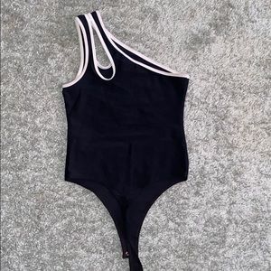 Black and White off shoulder top